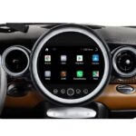 Autoradio Android 14 Compatibile per BMW Mini Cooper R55 R56 R60 2007-2014,Schermo IPS 7 o 9 Pollici, 4GB /64GB o 8/128GB CarPlay, GPS, WiFi (7" 8/128GB)