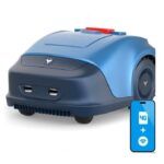 ESTOCK1 SPEED Robot Tosaerba AI Senza Filo Perimetrale con Batteria 4400 mAh, Area di Taglio 1000 m², Ricarica Automatica, Controllo WiFi e 4G Silenzioso Robot Rasaerba da Giardino